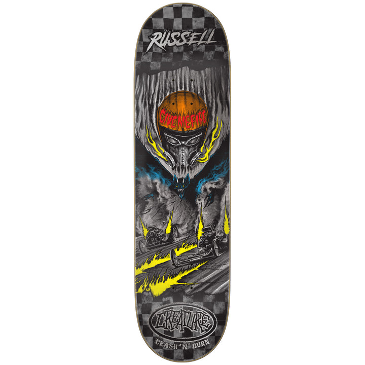 Creature Russell Crash And Burn Pro 8.51 Skateboard Deck