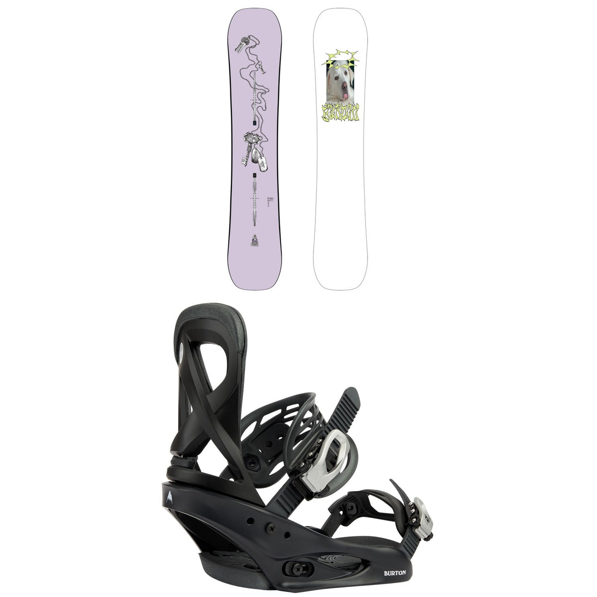 Burton Good Company Snowboard + Scribe Snowboard Bindings - Women's 2026