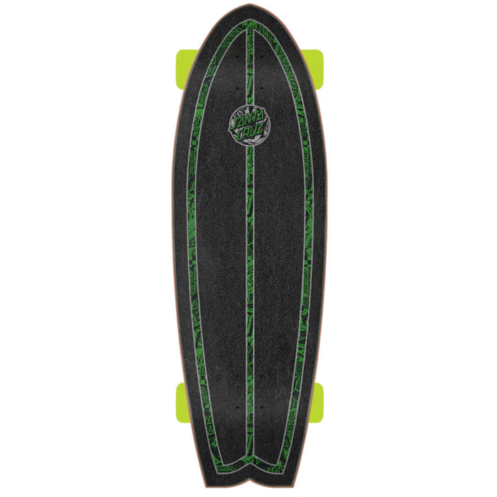 Santa Cruz Skateboards Flier Collage Dot 8.8 Cruiser Complete