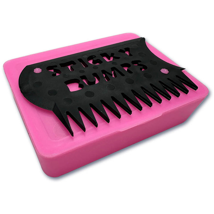 Sticky Bumps Wax Comb & Box Pink
