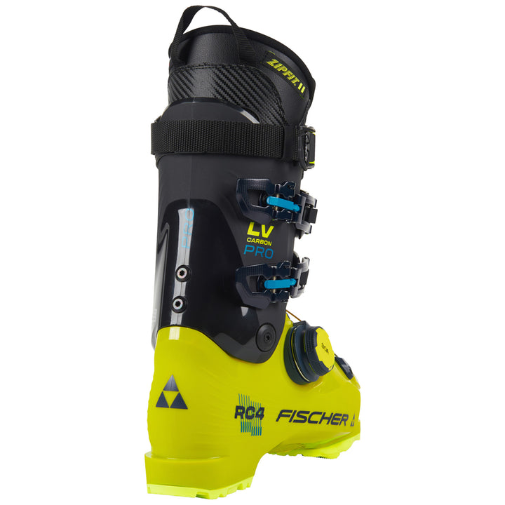 Fischer RC4 Pro LV BOA Ski Boots 2027 Yellow/Carbon