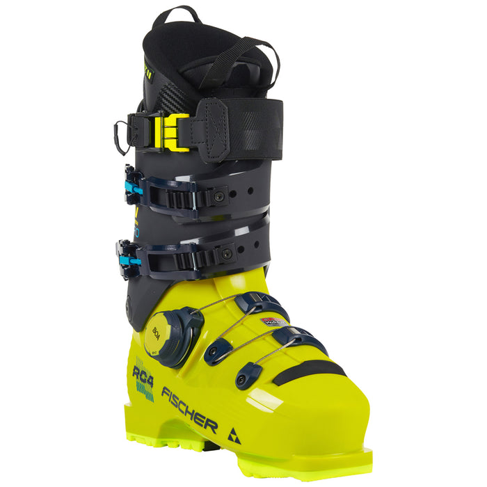 Fischer RC4 Pro LV BOA Ski Boots 2027 Yellow/Carbon