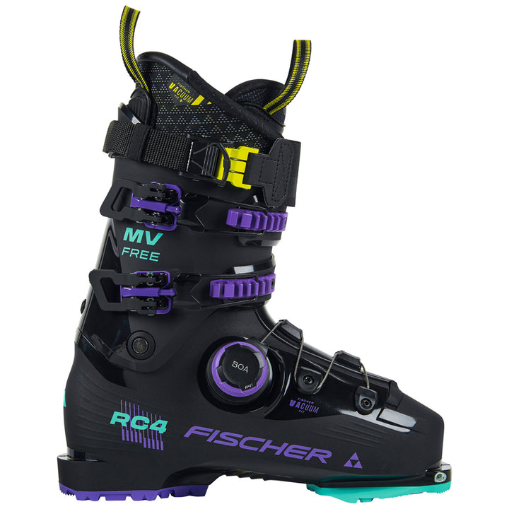 Fischer RC4 Free 120 MV BOA Ski Boots 2026 Black/Black