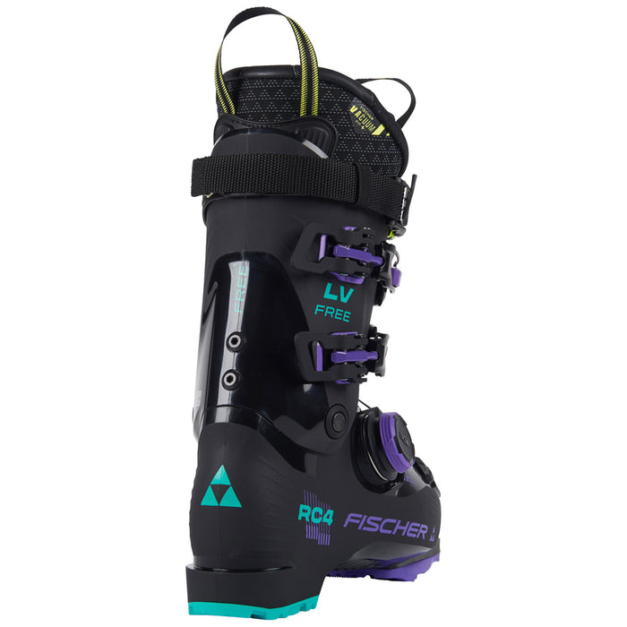 Fischer RC4 Free 120 LV BOA Ski Boots 2027 Black/Black