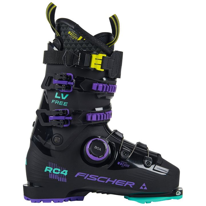 Fischer RC4 Free 120 LV BOA Ski Boots 2027 Black/Black