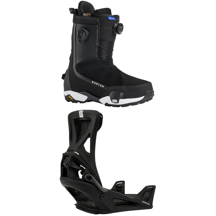 Burton Highshot X Step On Wide Snowboard Boots + Step On Genesis Snowboard Bindings 2026