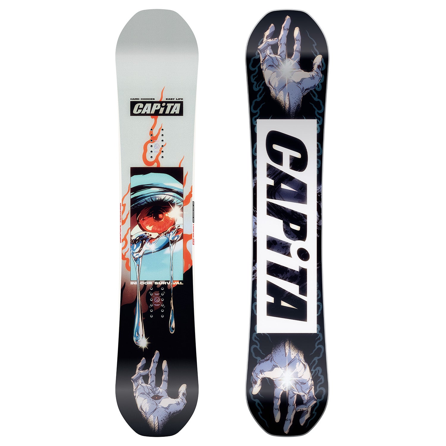 スノーボード Snowboards Underground at Snowboards (2023) Survival Indoor Capita 156cm survival INDOOR CAPiTA スノーボード