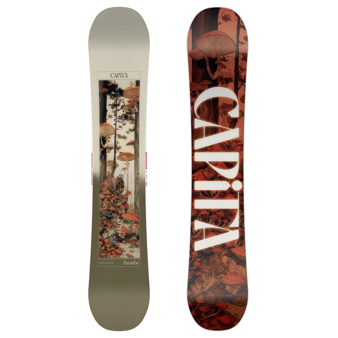 2014 womens capita snowboards D.O.A. Demo Snowboard Sports Basement the Paradise solidifies its place as the go What's the difference between 2014
