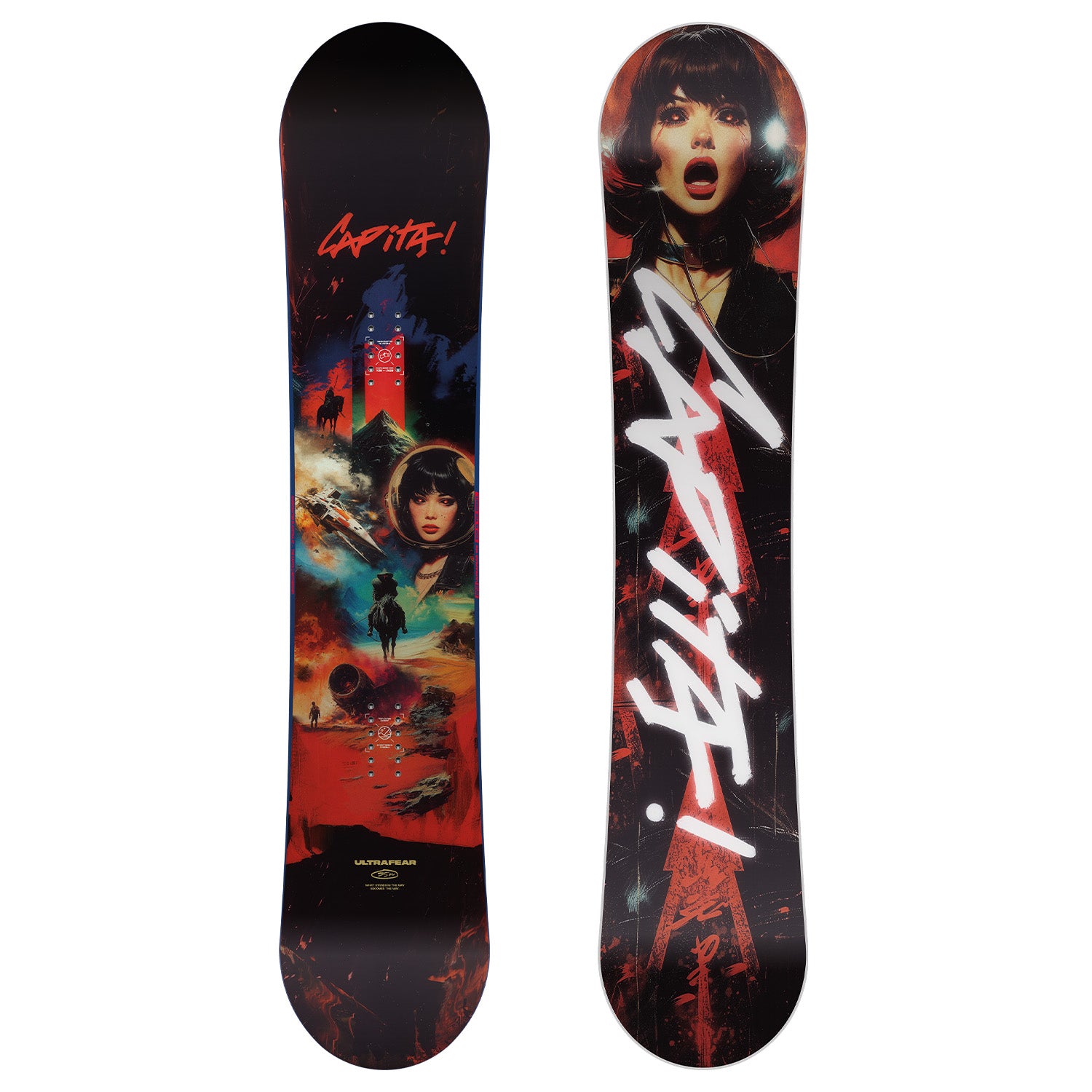 Capita UltraFear スノーボード CAPiTA Ultrafear Snowboard 2026 – evo