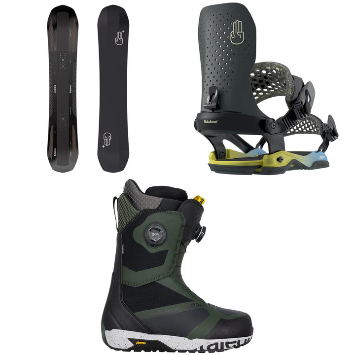 Bataleon Goliath+ Snowboard + Astro AW Snowboard Bindings + Salsa Boa Snowboard Boots 2026