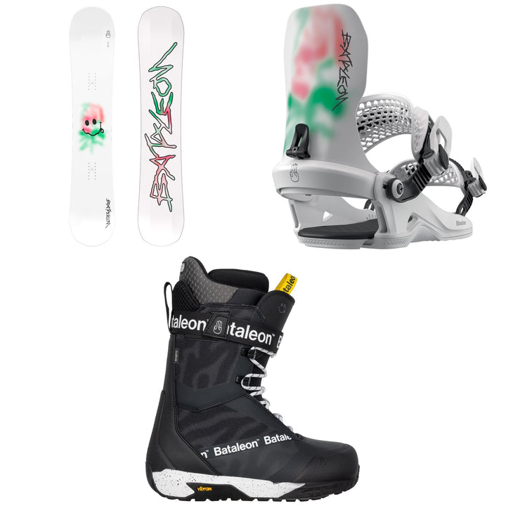 Bataleon Evil Twin Snowboard + Blaster HW Snowboard Bindings + Salsa Lace Snowboard Boots 2026