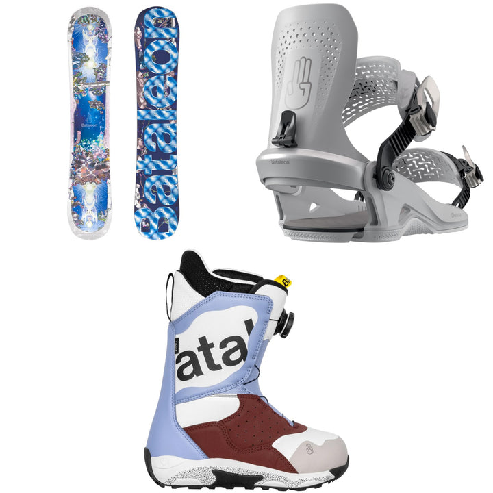 Bataleon Distoria Snowboard + Donna HW Snowboard Bindings + Twist Boa Snowboard Boots - Women's 2026