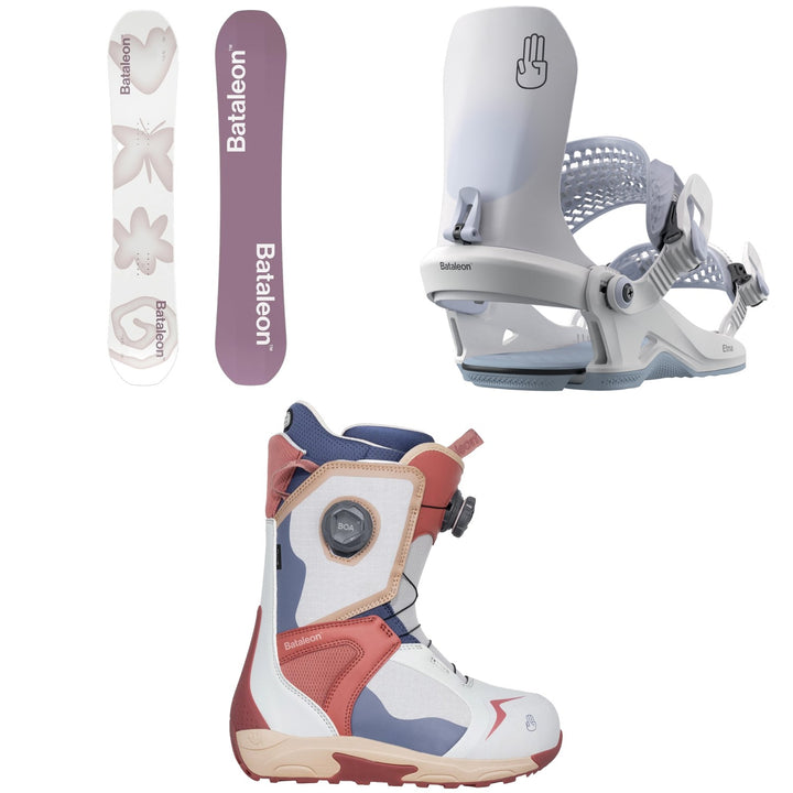 Bataleon Spirit Snowboard + Etna HW Snowboard Bindings + Rave Boa Snowboard Boots - Women's 2026