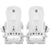 Union Force Snowboard Bindings 2026 White 20 Year