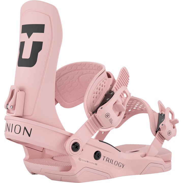 Union Trilogy Snowboard Bindings - Women's 2026 Rose
