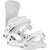 Union Force Classic Snowboard Bindings White
