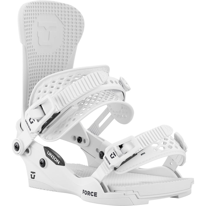 Union Force Classic Snowboard Bindings White