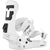 Union Force Classic Snowboard Bindings White