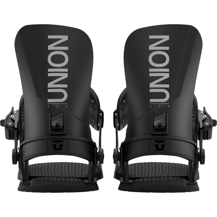 Union STR Snowboard Bindings 2026 Black