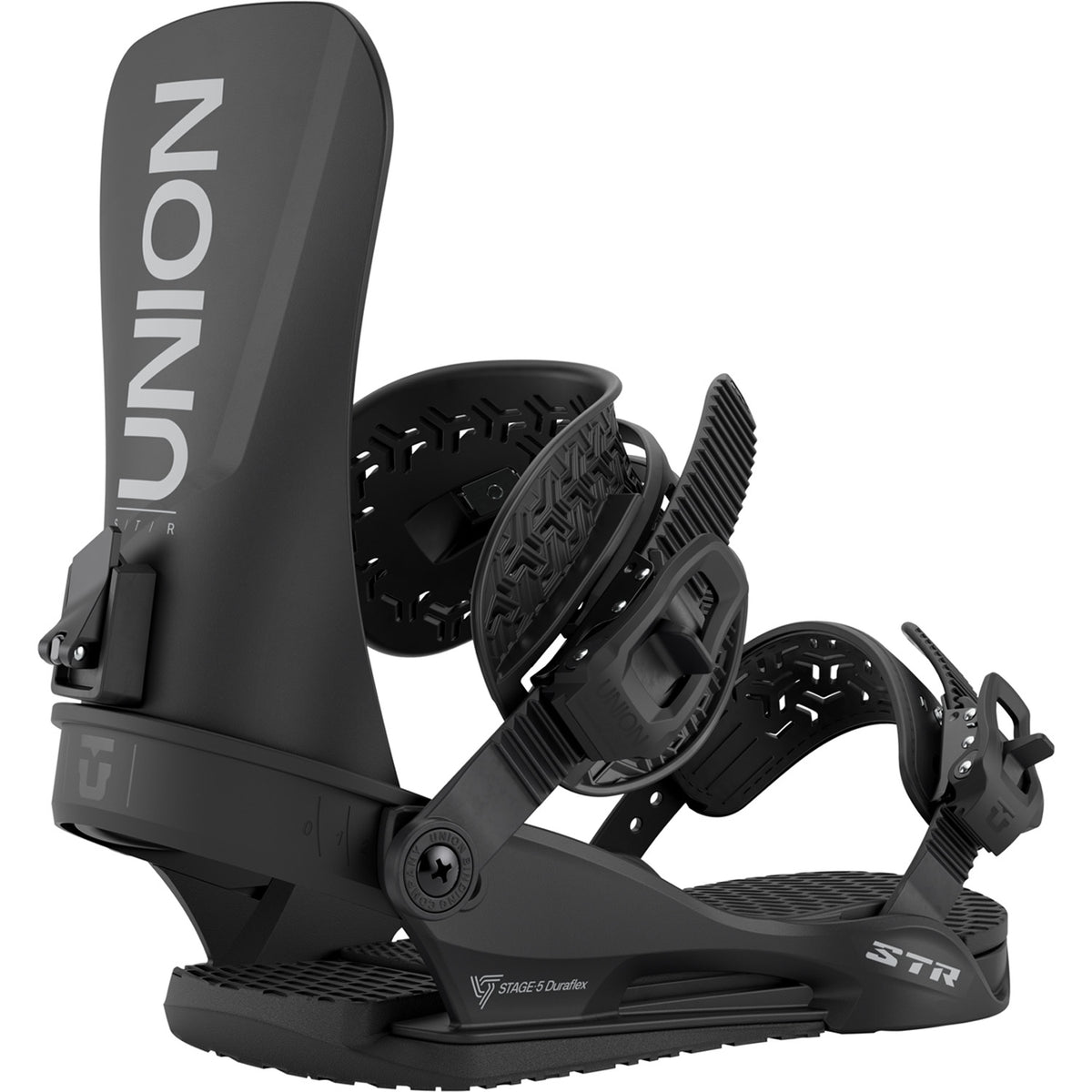 Union STR Snowboard Bindings 2026 Black