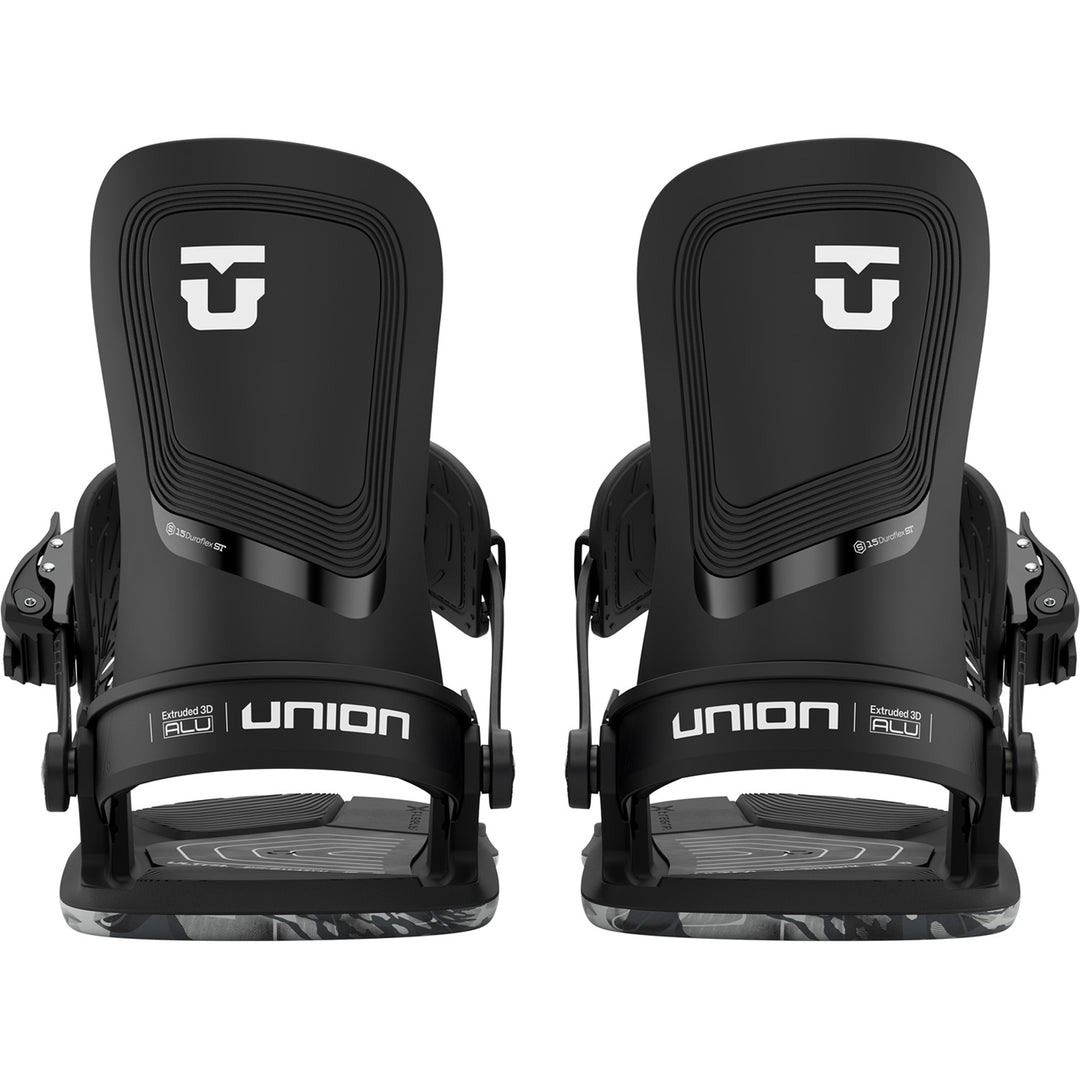 snowboard see-thru union bindings Union Women's Ultra Snowboard Bindings 2026 Black / S