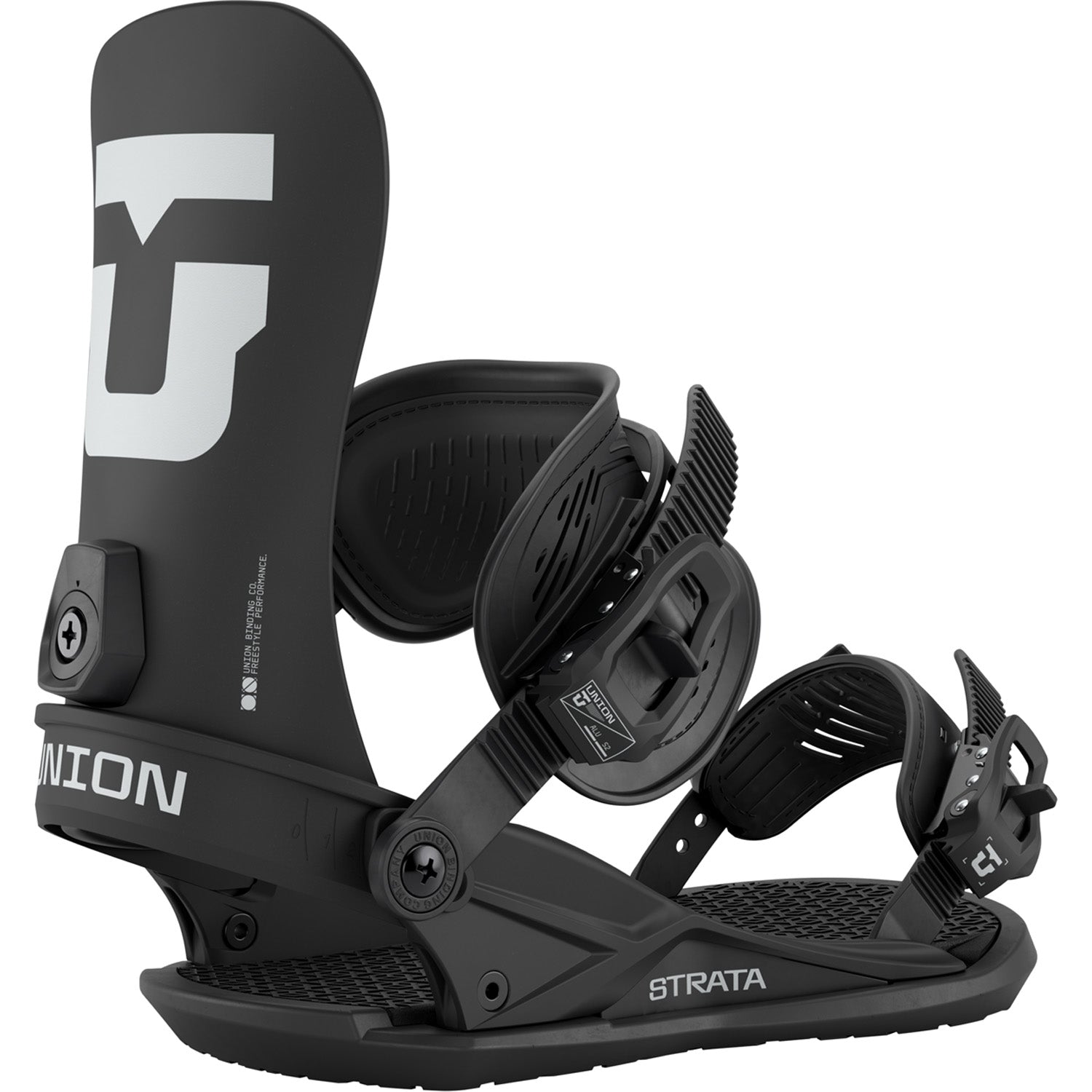 Union 2026 Strata Snowboard Bindings - Black
