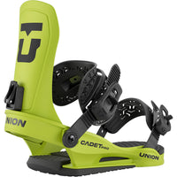 Union Cadet Pro Snowboard Bindings - Kids' 2026 Cyber Lime::Cyber Lime