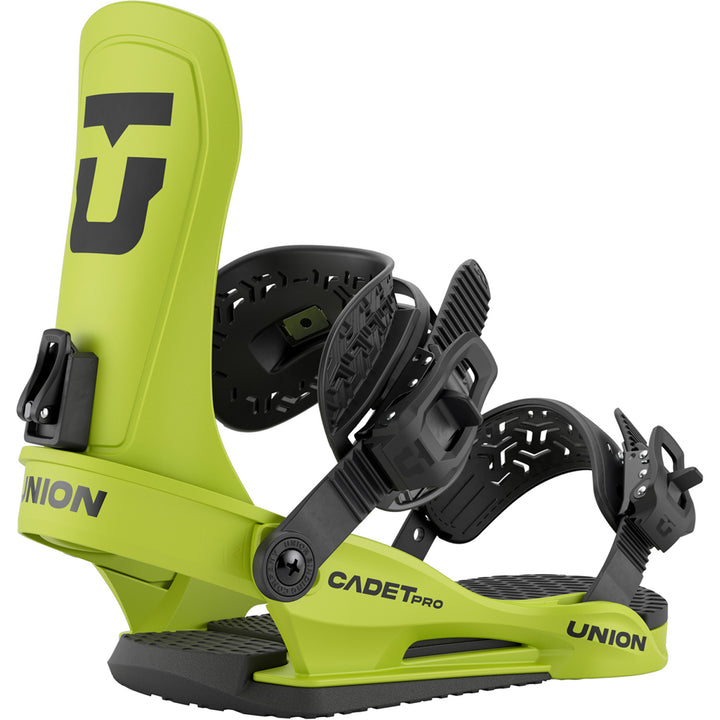 Union Cadet Pro Snowboard Bindings - Kids' 2026 Cyber Lime
