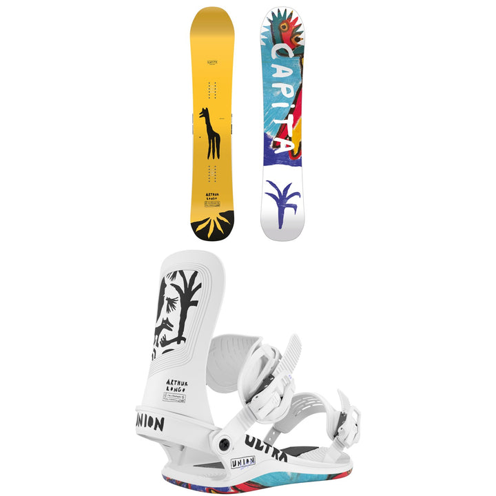 CAPiTA Aeronaut Snowboard + Union Ultra Snowboard Bindings 2026