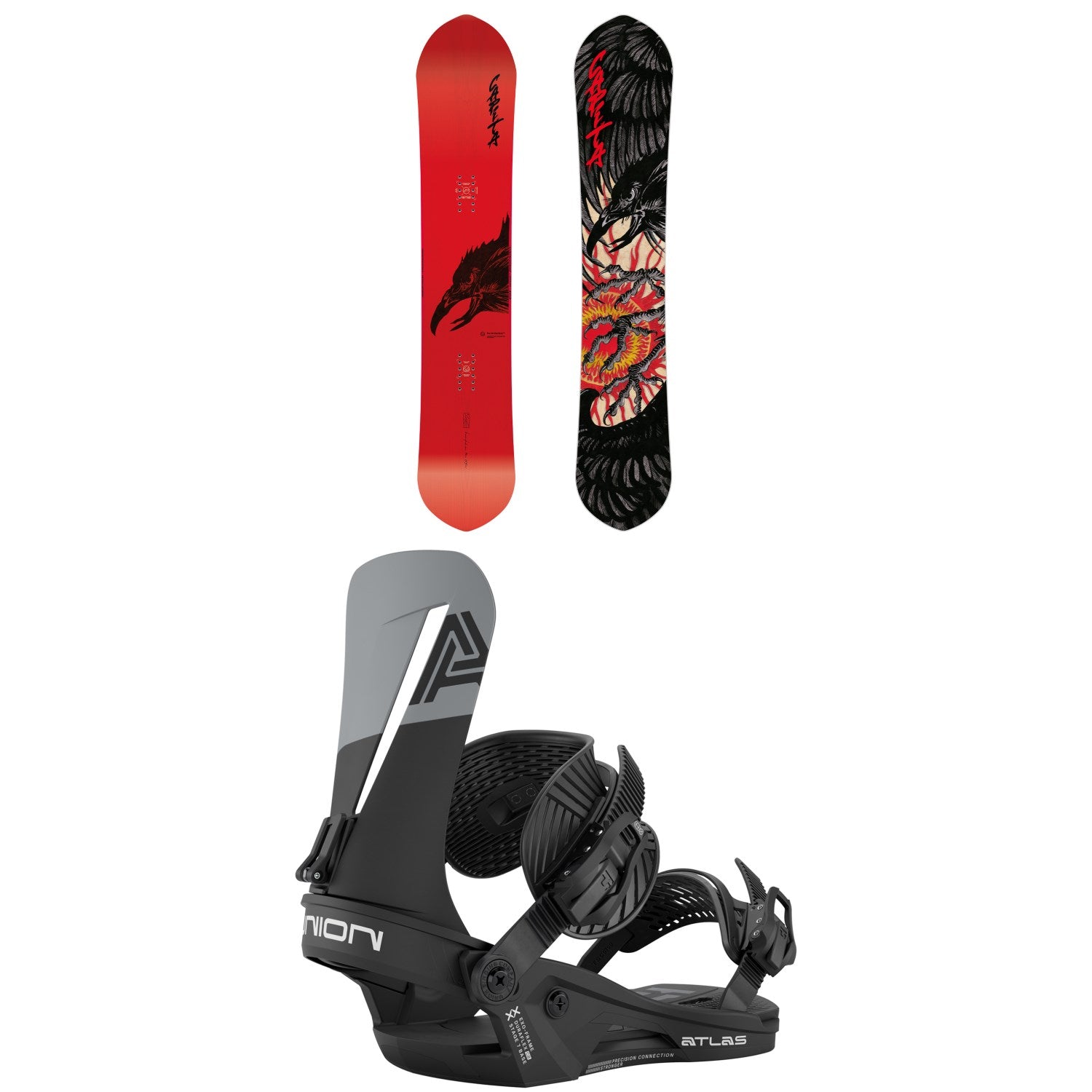 T　kazu kokubo pro155w + atlas pro L CAPiTA Kazu Kokubo Pro Snowboard + Union Atlas Snowboard Bindings