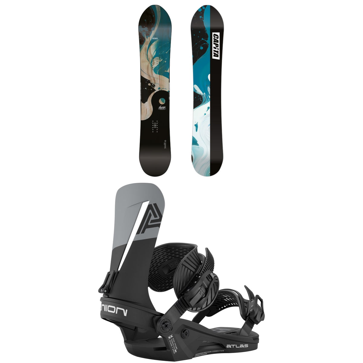 CAPiTA The Navigator Snowboard + Union Atlas Snowboard Bindings 2026