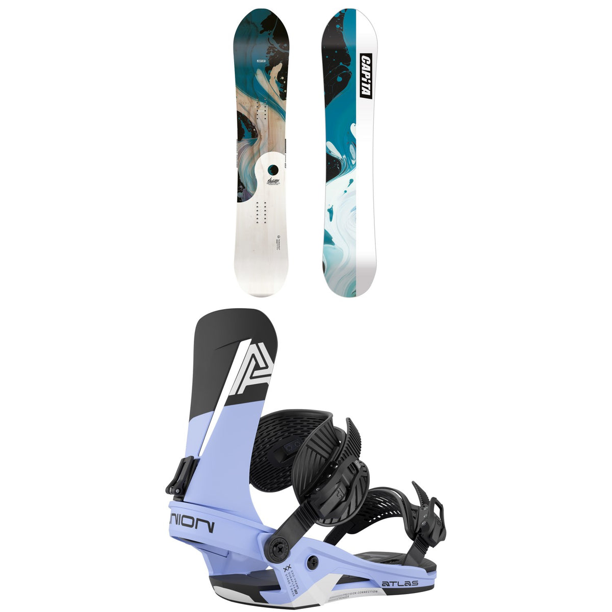 CAPiTA The Navigator Snowboard + Union Atlas Snowboard Bindings - Women's 2026