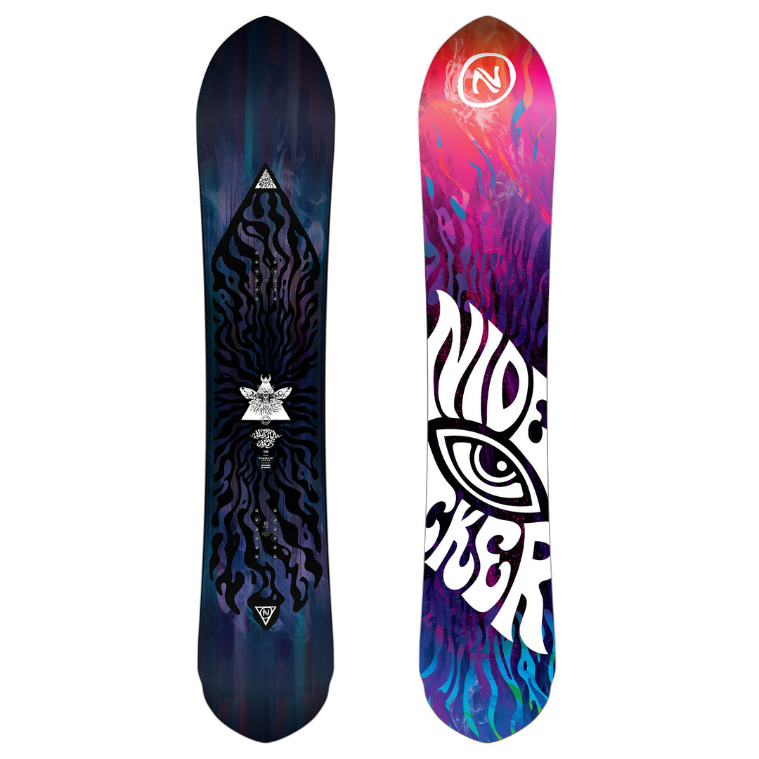 158 ride snowboard with owl on it Men's MTNPIG The Ride MTNPig Snowboard is the most aggressive freeride weapon in the Warpig series Nidecker Alpha APX Snowboard 2026