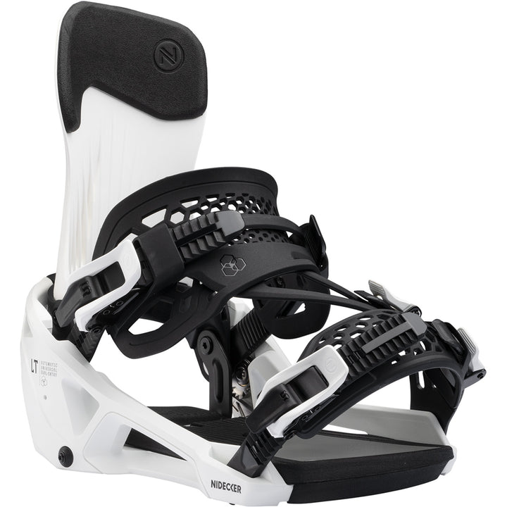 Nidecker LT Supermatic Snowboard Bindings 2026 White
