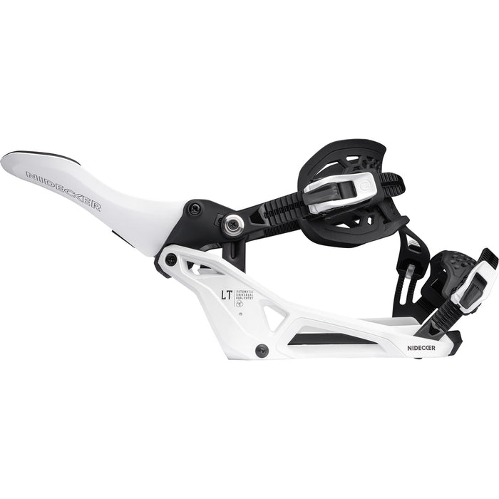 Nidecker LT Supermatic Snowboard Bindings 2026 White