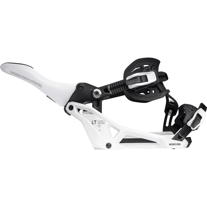 Nidecker LT Supermatic Snowboard Bindings 2026 White