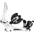 Nidecker LT Supermatic Snowboard Bindings 2026 White