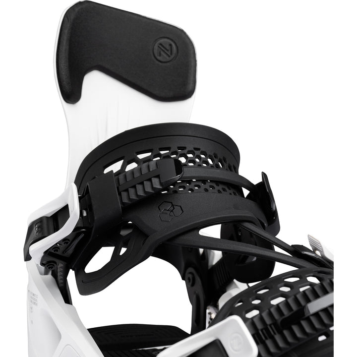 Nidecker LT Supermatic Snowboard Bindings 2026 White