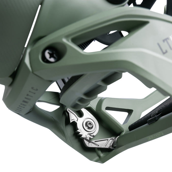 Nidecker LT Supermatic Snowboard Bindings 2026 Olive