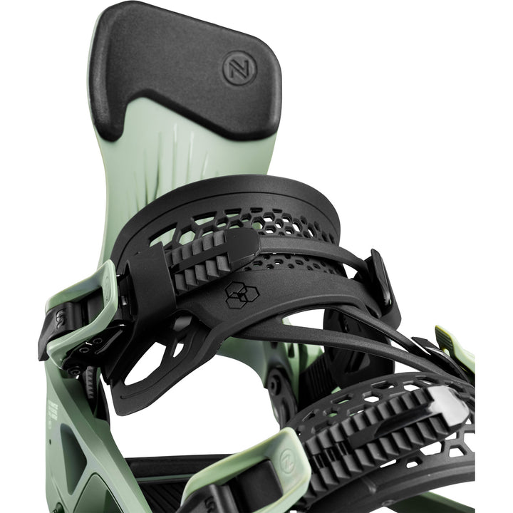 Nidecker LT Supermatic Snowboard Bindings 2026 Olive