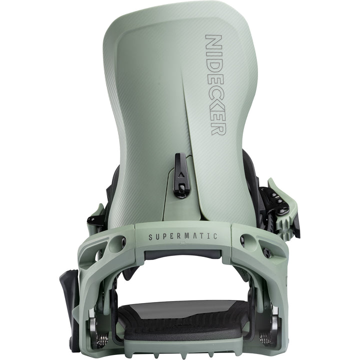 Nidecker LT Supermatic Snowboard Bindings 2026 Olive