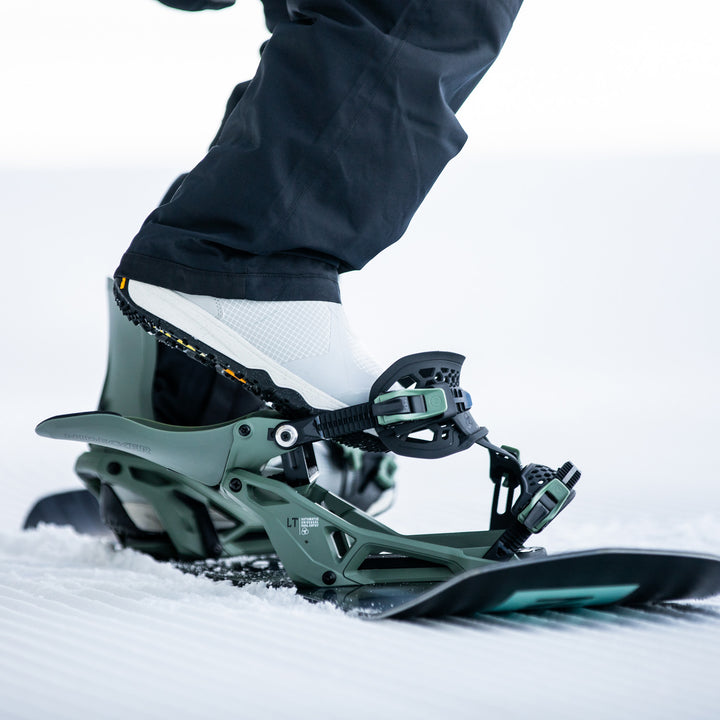 Nidecker LT Supermatic Snowboard Bindings 2026 Olive