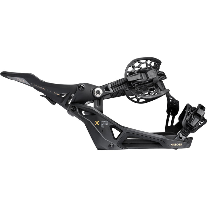 Nidecker OG Supermatic Snowboard Bindings Black