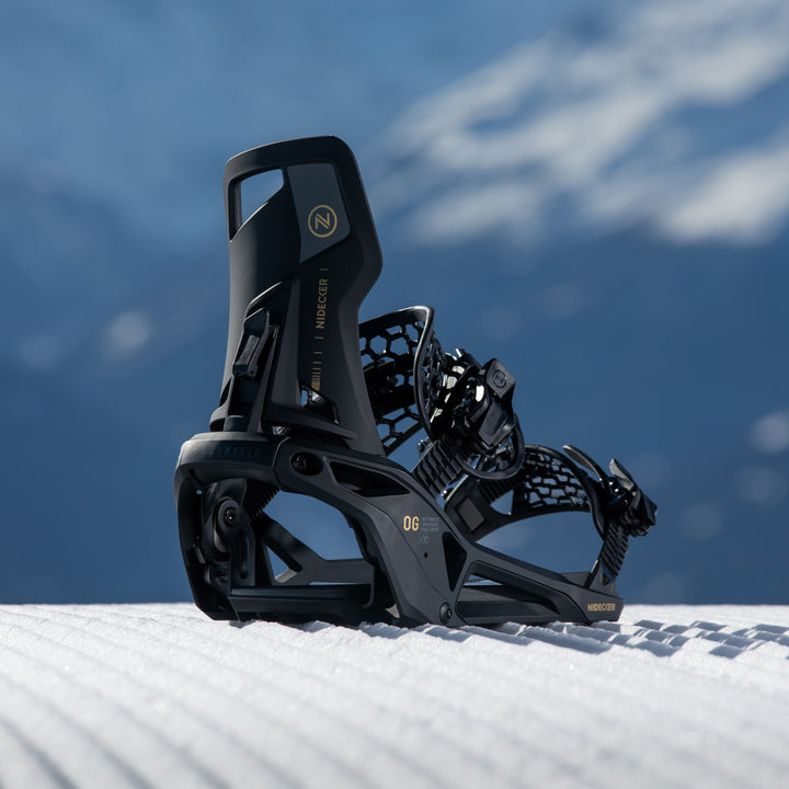 Nidecker OG Supermatic Snowboard Bindings Black