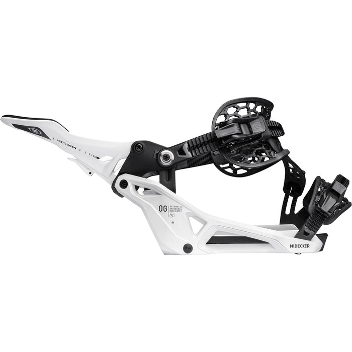 Nidecker OG Supermatic Snowboard Bindings White