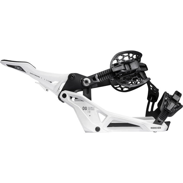 Nidecker OG Supermatic Snowboard Bindings White