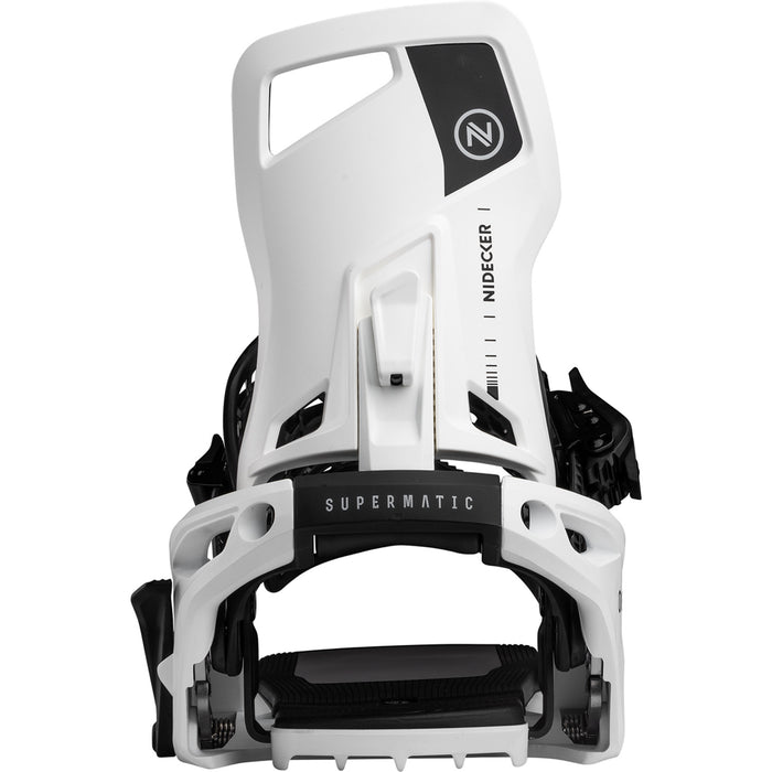 Nidecker OG Supermatic Snowboard Bindings White