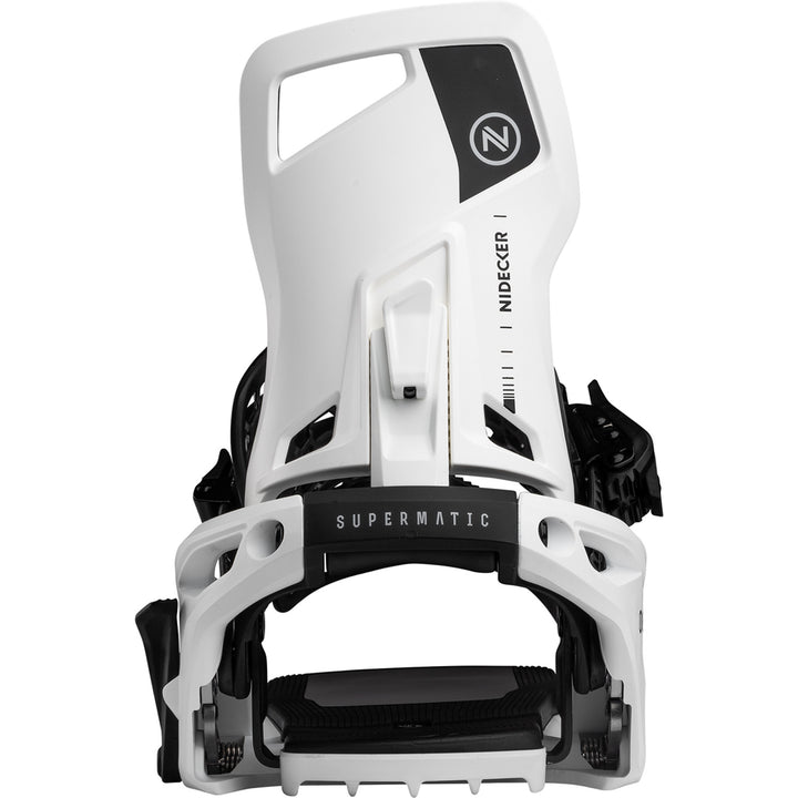Nidecker OG Supermatic Snowboard Bindings White