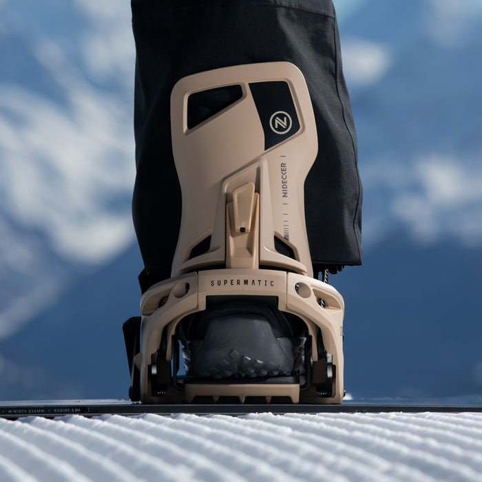 Nidecker OG Supermatic Snowboard Bindings Desert