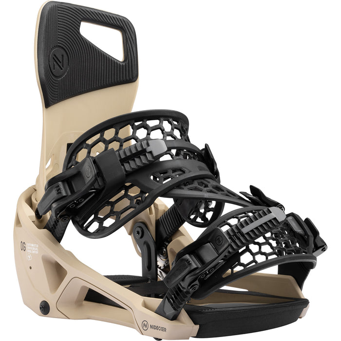 Nidecker OG Supermatic Snowboard Bindings Desert